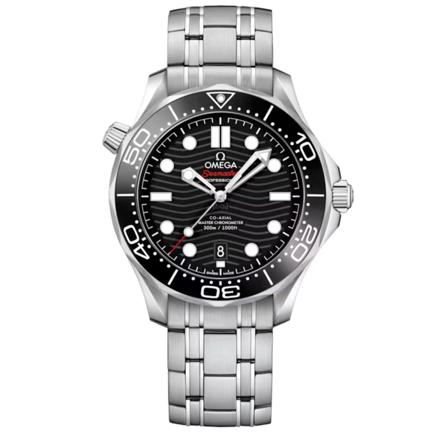 BLACK SEAMASTER DIVER 300M